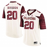 Oklahoma Sooners 20 Najee Bissoon White 47 Game Winning Streak College Football Jersey Dzhi,baseball caps,new era cap wholesale,wholesale hats
